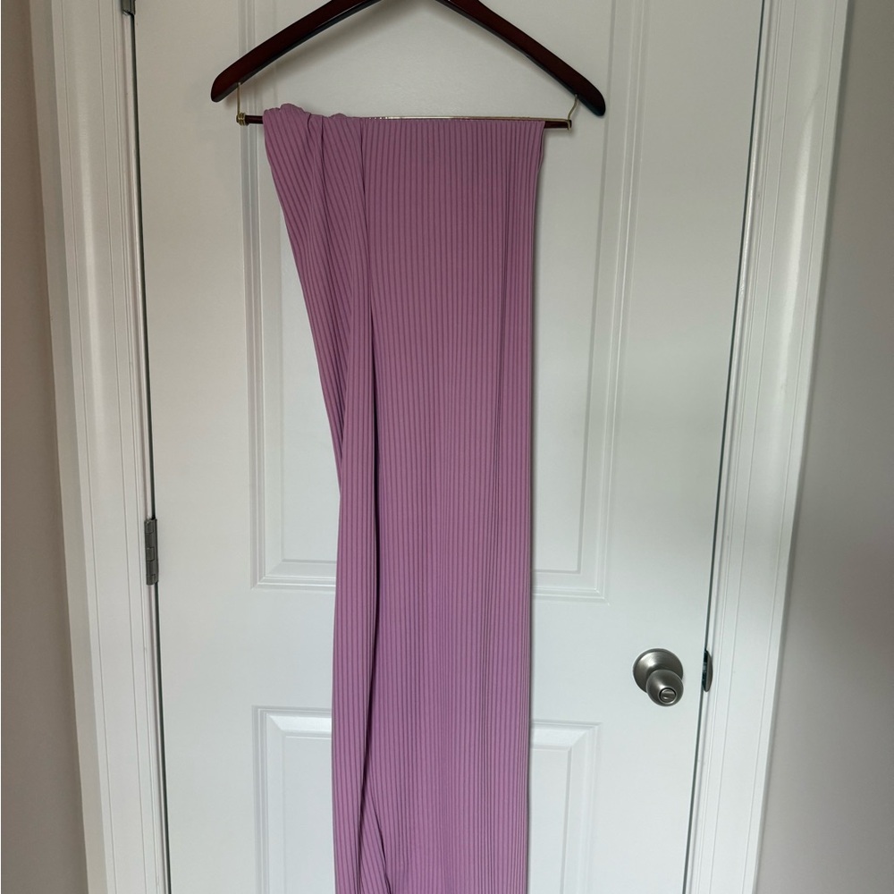 Canvas Maternity Maxi Dress - Picture 6 of 6